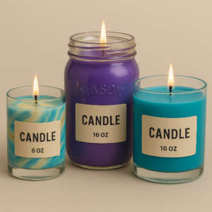 Custom Container Candles